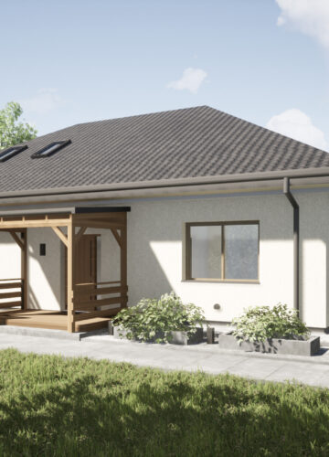 Projekt domu w Adamowiźnie