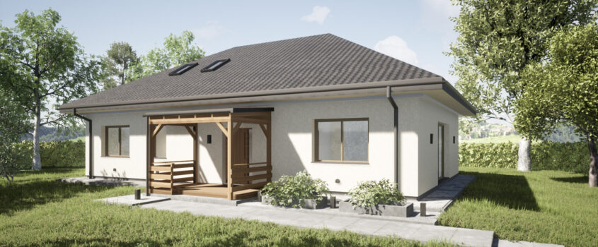 Projekt domu w Adamowiźnie