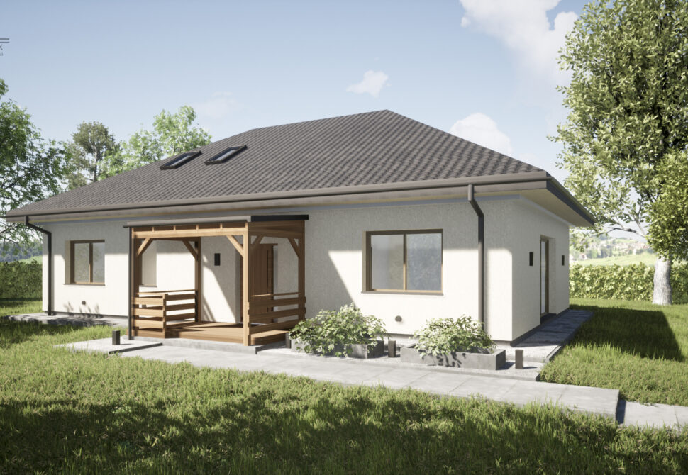 Projekt domu w Adamowiźnie