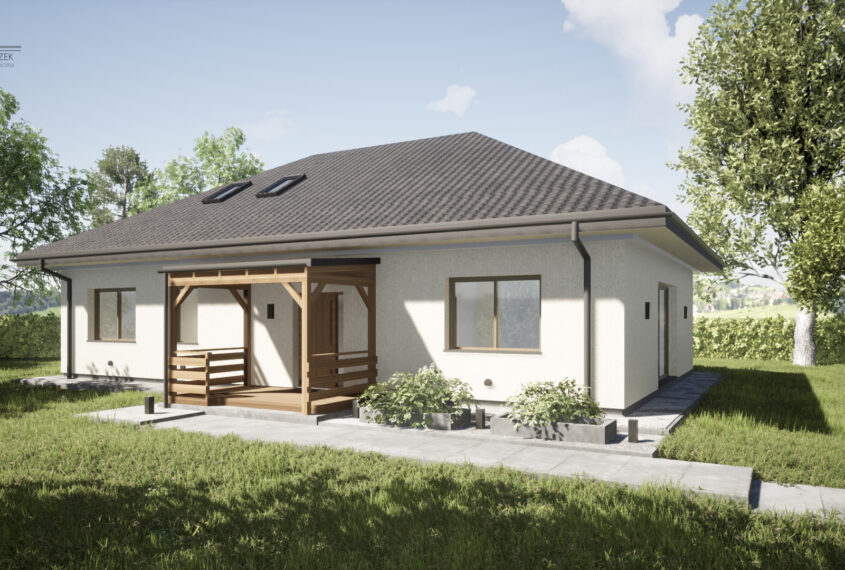 Projekt domu w Adamowiźnie