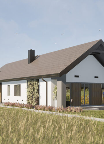 Projekt domu w Panieńszczyźnie