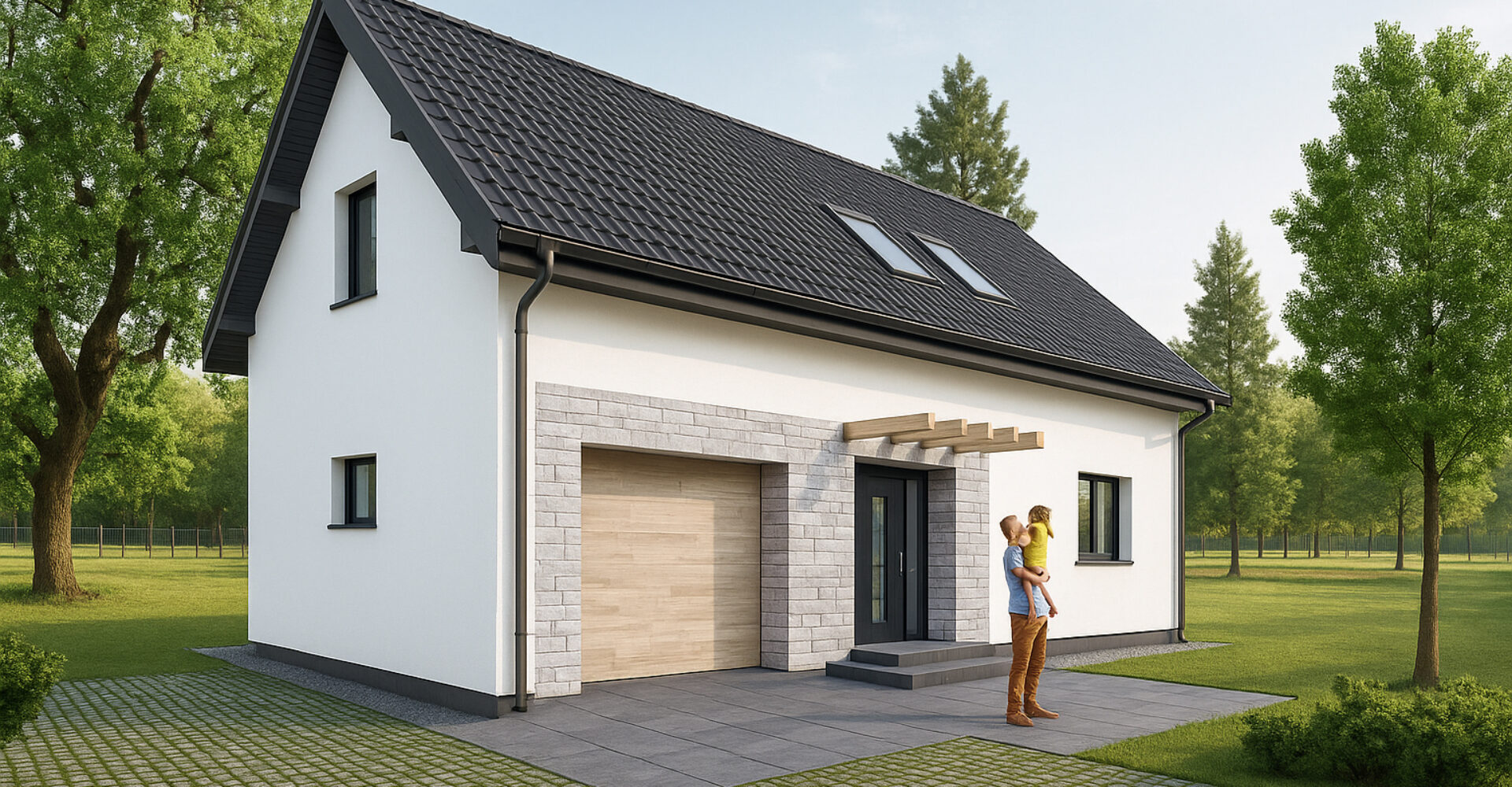 Projekt domu w Grodzisku Mazowieckim
