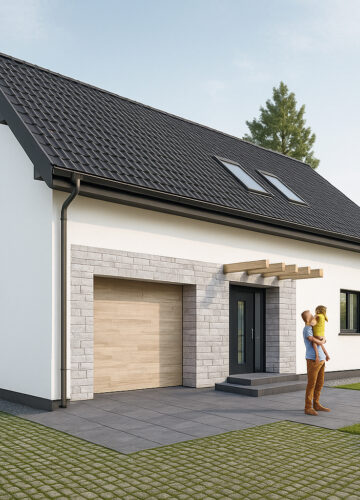 Projekt domu w Grodzisku Mazowieckim