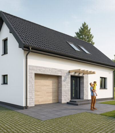 Projekt domu w Grodzisku Mazowieckim