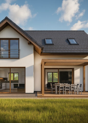 Projekt domu w Brwinowie