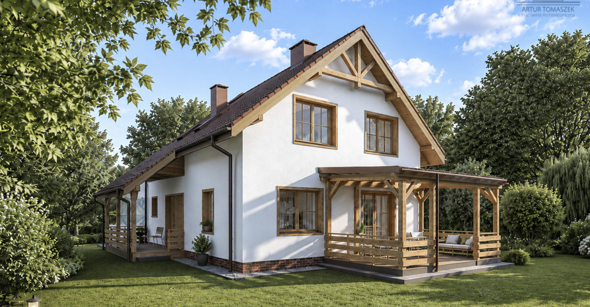 Projekt domu w m. Nowe Wągrodno