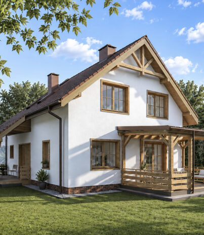 Projekt domu w m. Nowe Wągrodno
